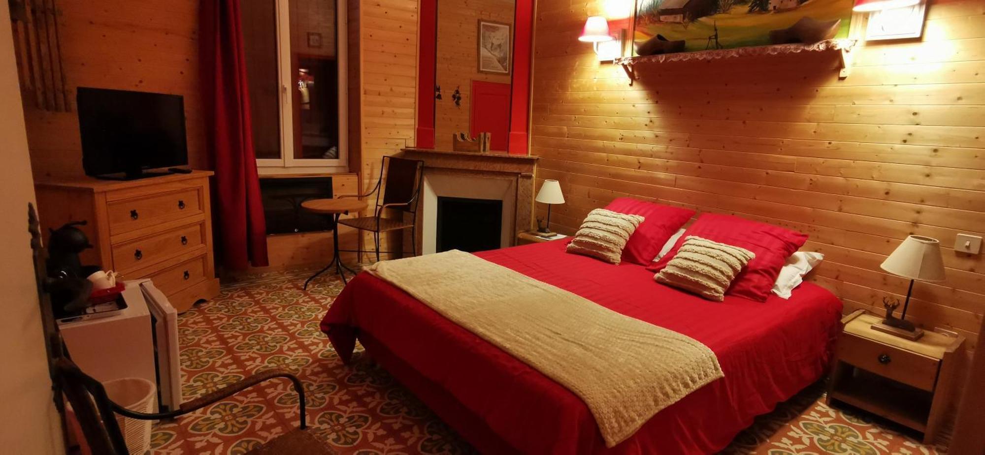 Le Mimosa Bed and Breakfast Saint-Saturnin-de-Lucian Exteriör bild