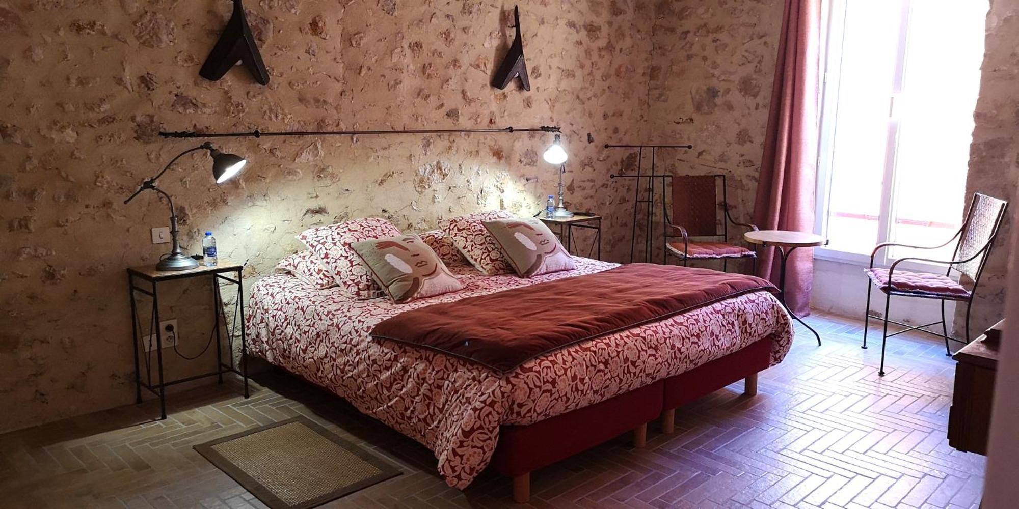 Le Mimosa Bed and Breakfast Saint-Saturnin-de-Lucian Exteriör bild
